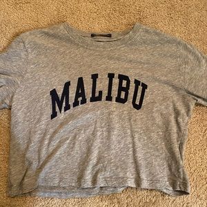 brandy melville malibu crop top